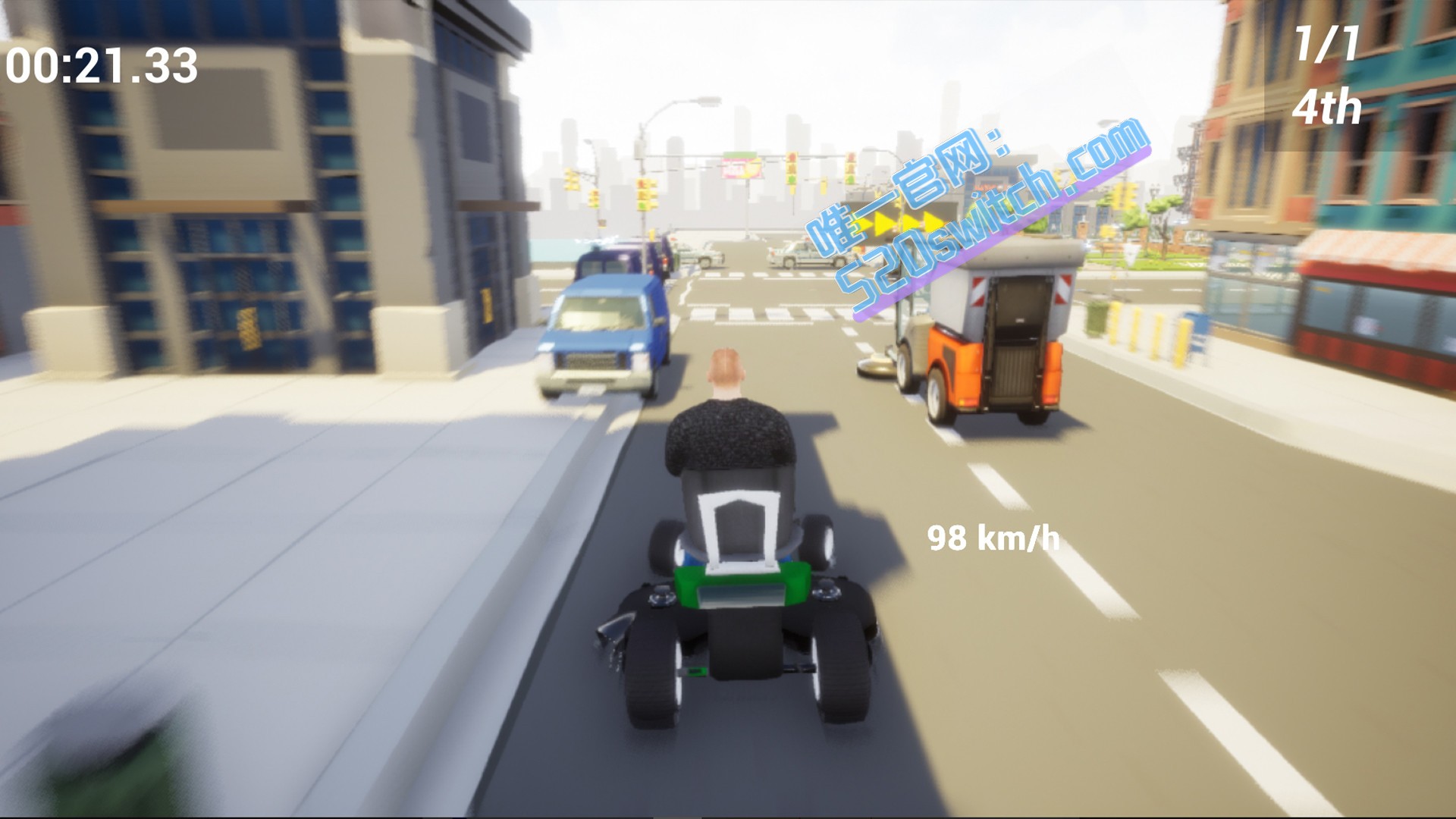 《割草机游戏 赛车 Lawnmower Game:Racing》Switch英文+1.0.0补丁_1