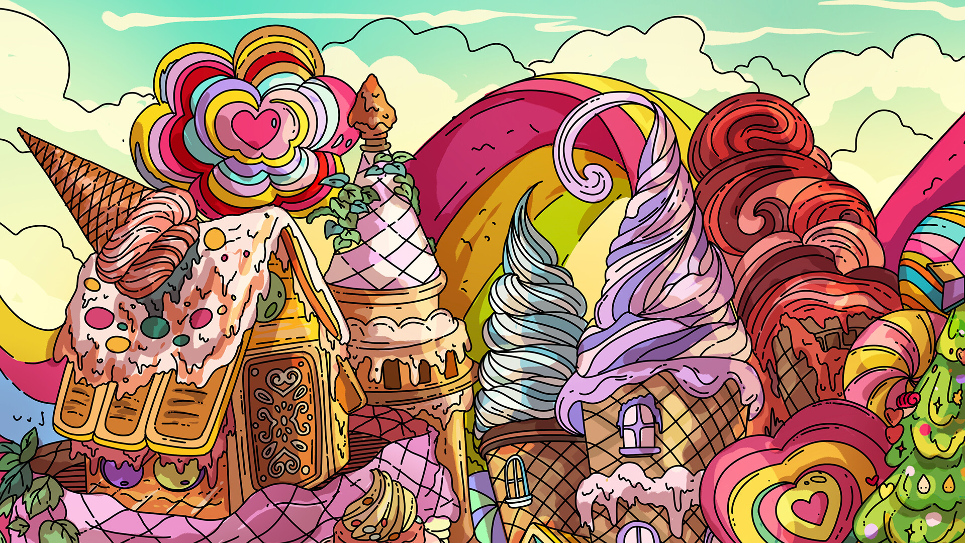 100只糖果猫/100 Candy Cats_1