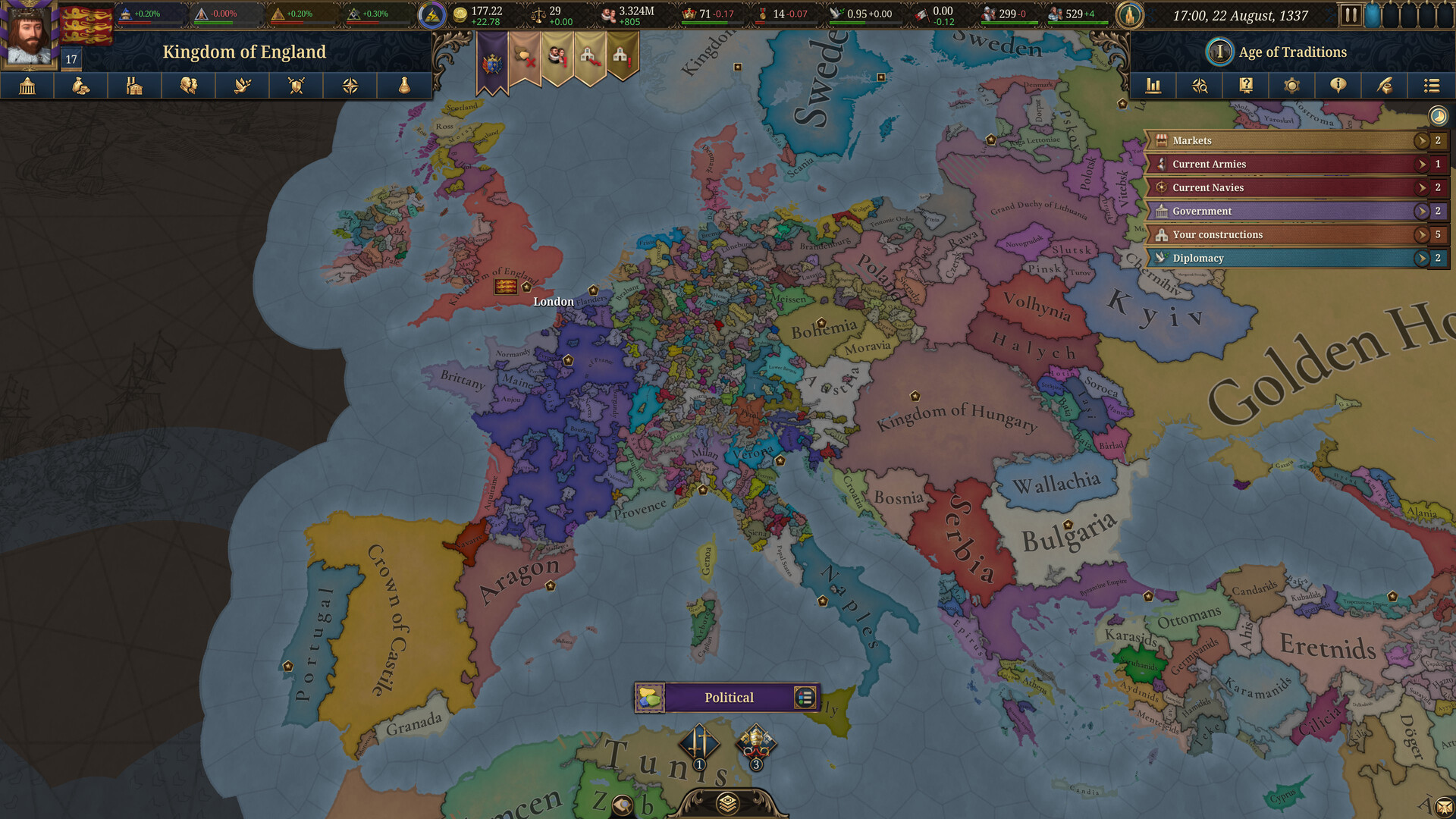 《欧陆风云5/Europa Universalis V》PC中文版下载-含v1.1.9_1