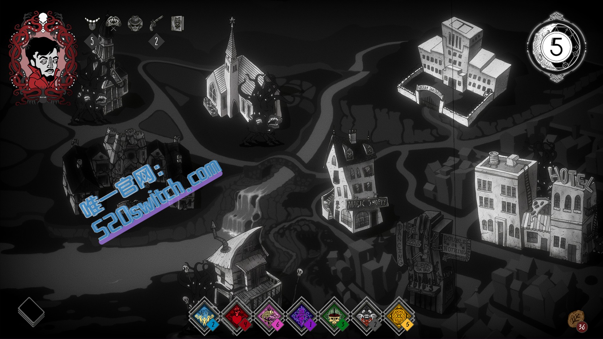 《Fhtagn!- 疯狂爬行的故事 Fhtagn! – Tales of the Creeping Madness》Switch英文+1.0.1补丁_2
