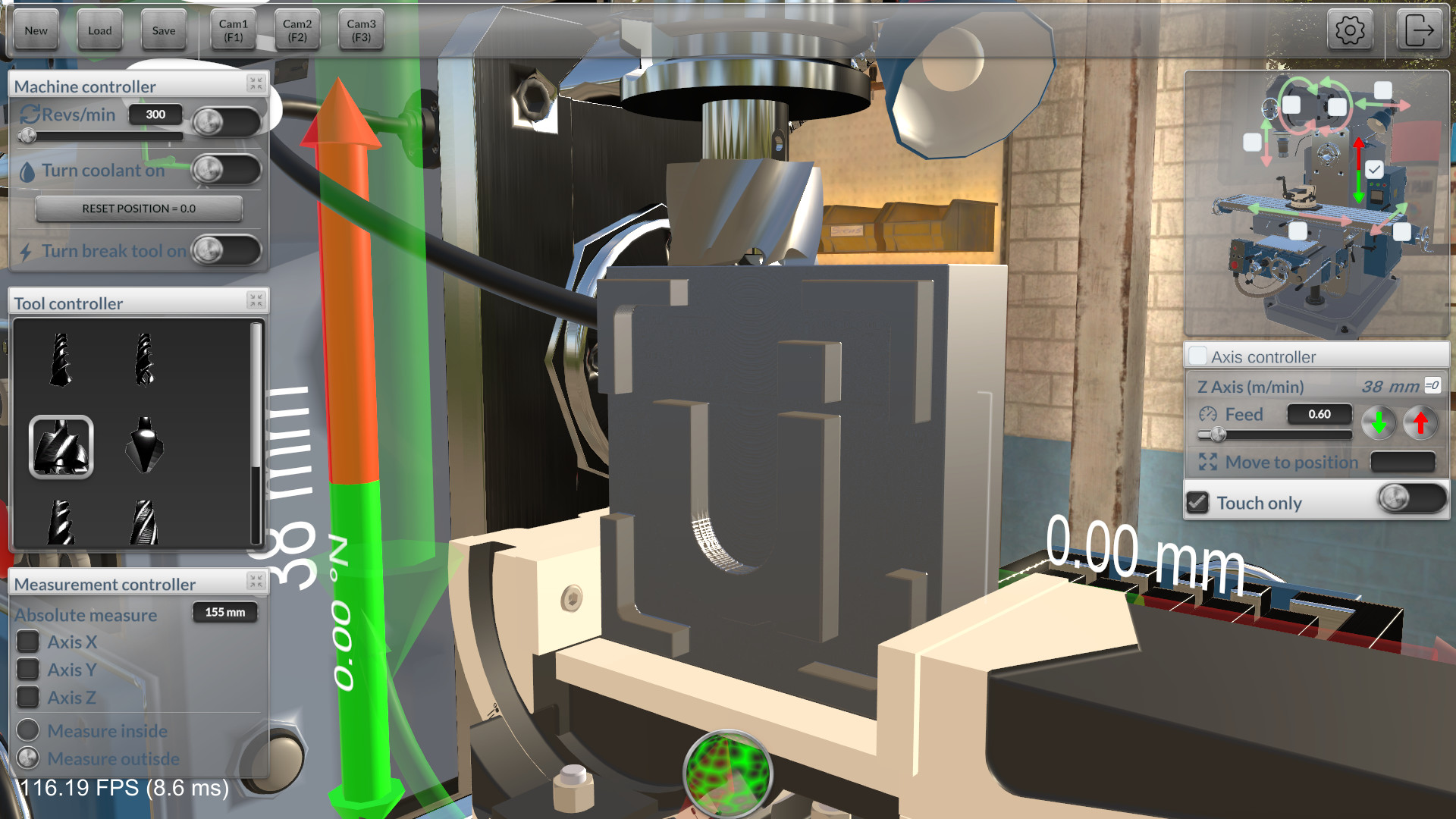 《铣削机模拟器/Milling machine simulator》PC中文版下载-含Build.22183249_2