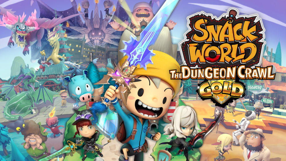 《点心世界:地牢爬行 – 黄金版》Switch欧版_0