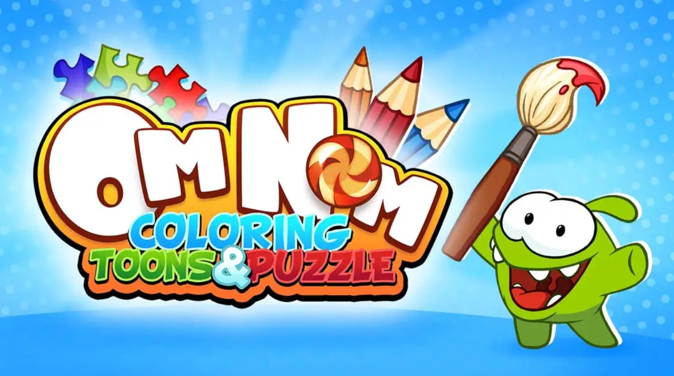 《Om Nom:着色、卡通和拼图 Om Nom: Coloring, Toons & Puzzle》Switch版1.0.0补丁+4DLC_0
