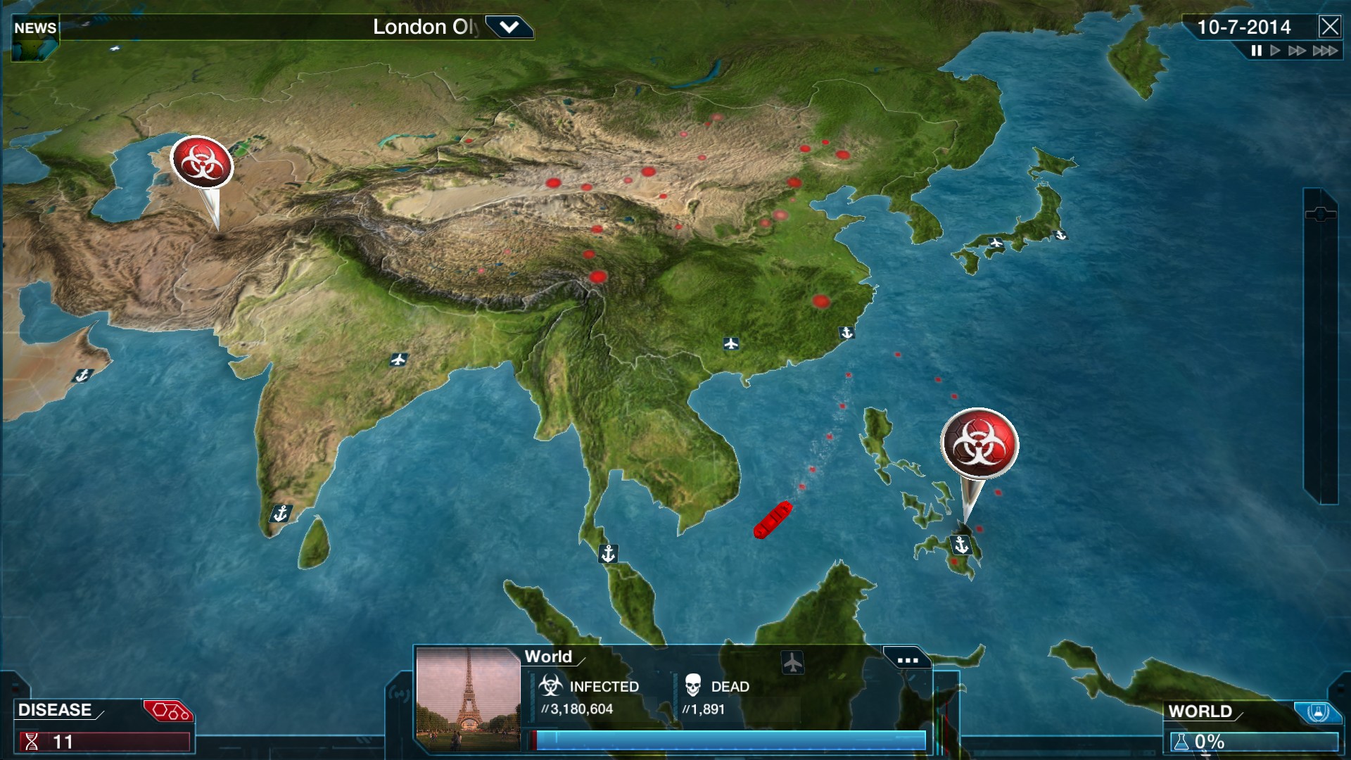 《瘟疫公司:物竞天择/Plague Inc: Evolved》PC版v1.23.0.7_2