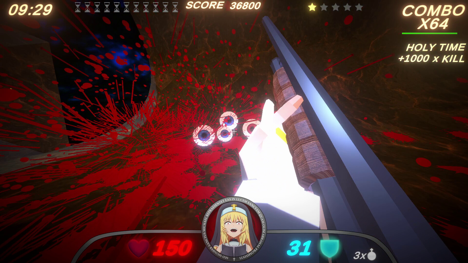 《枪与修女:攻占地狱/Guns and Nuns: Storming Hell》PC版v1.0.3_2
