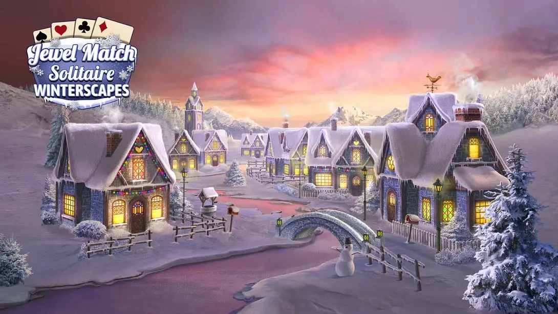 《宝石配对:冬季雪景 Winterscapes Jewel Match Solitaire Winterscapes》Switch版1.0.1补丁_0