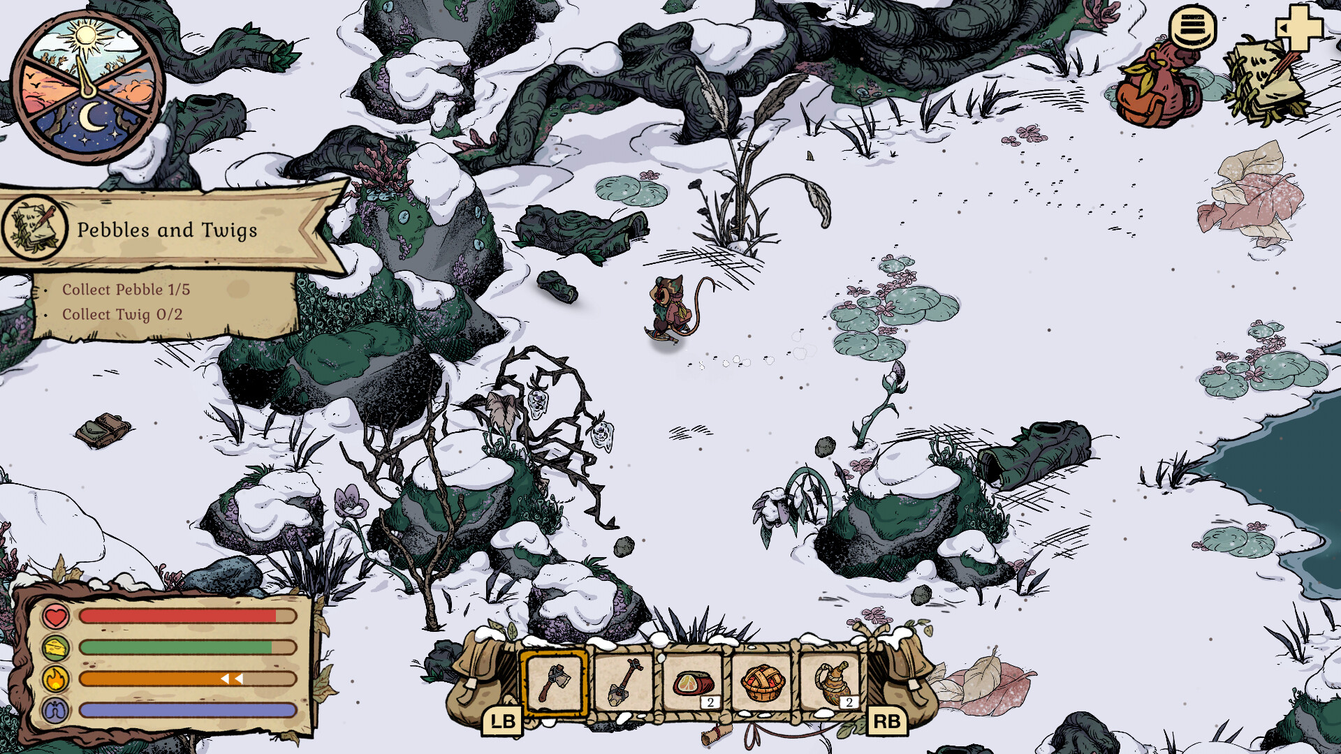 《林间暖巢 Winter Burrow》Switch版1.2.0.0补丁_2