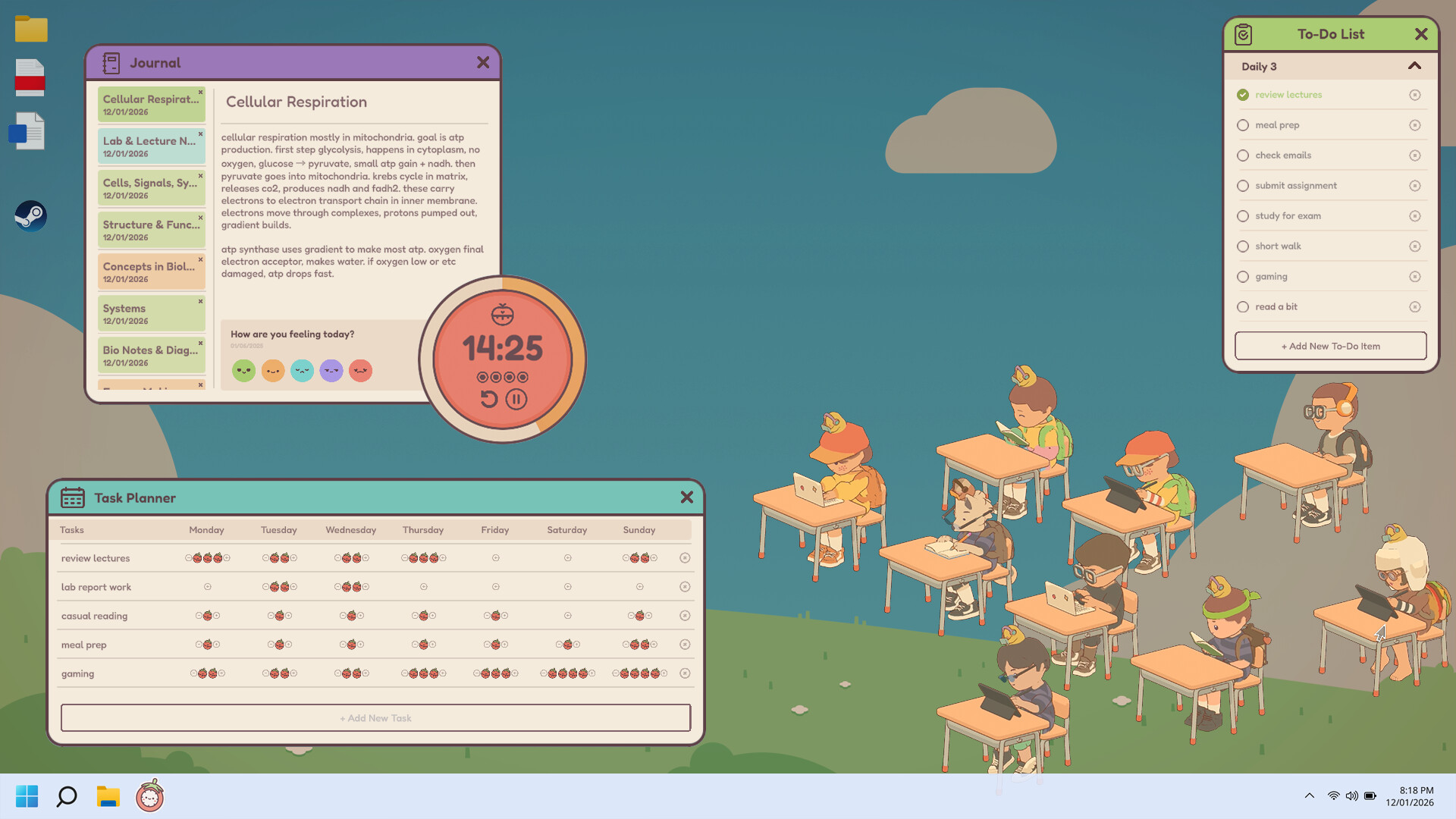 《随时在一起: 云自习/On-Together: Virtual Co-Working》PC版v1.1.0_2
