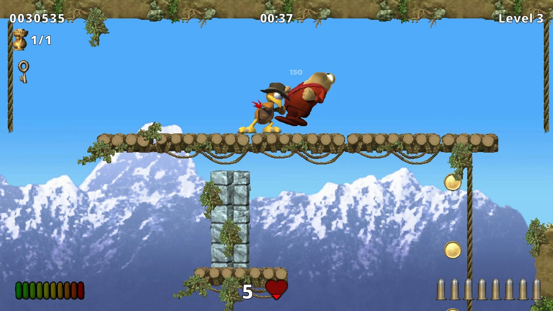 《怪鸡跑酷:宝藏猎人 2 Moorhuhn Jump and Run ‘Traps and Treasures 2’》Switch版1.0.1补丁_2