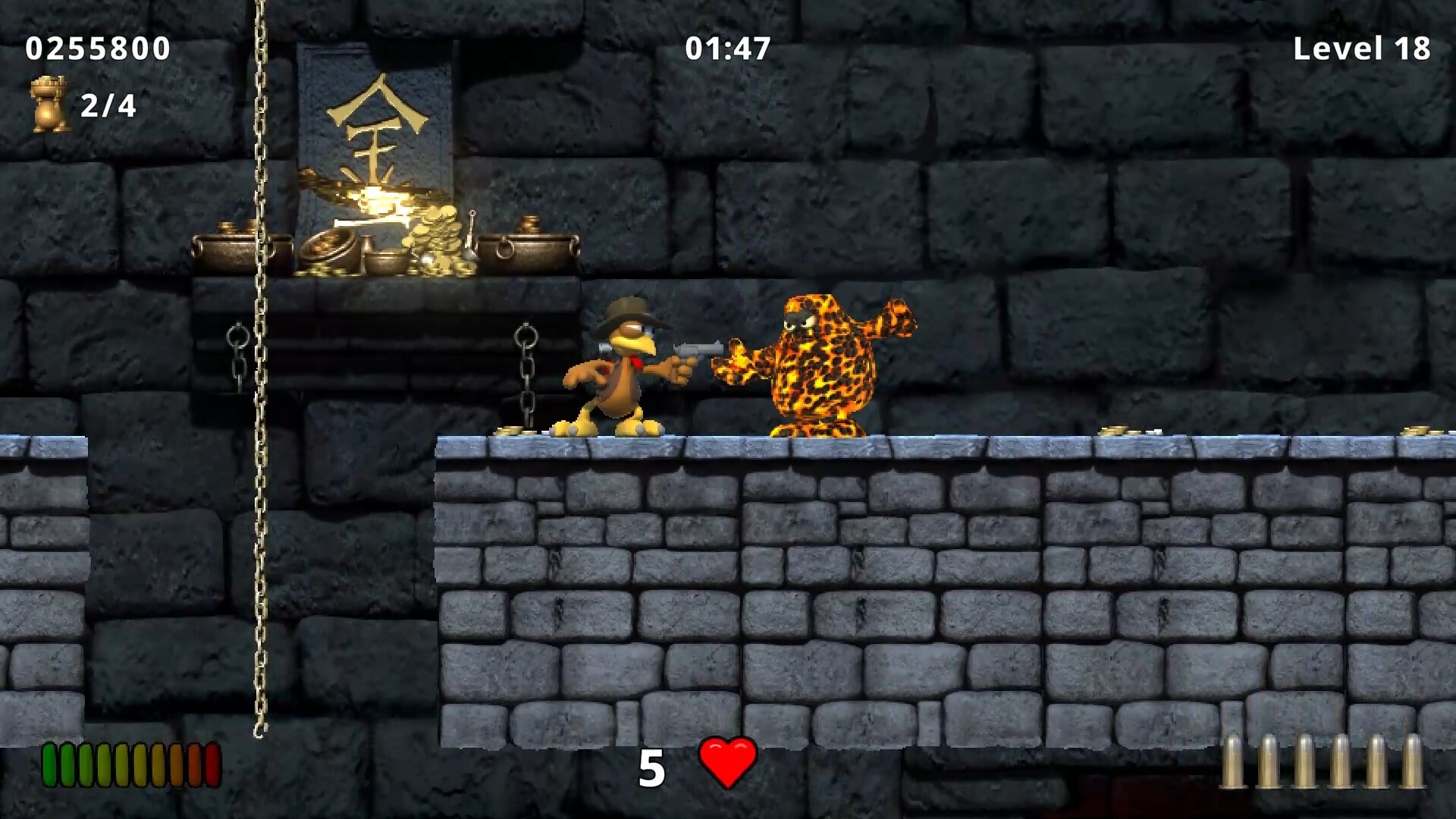 《怪鸡跑酷:宝藏猎人 2 Moorhuhn Jump and Run ‘Traps and Treasures 2’》Switch版1.0.1补丁_1