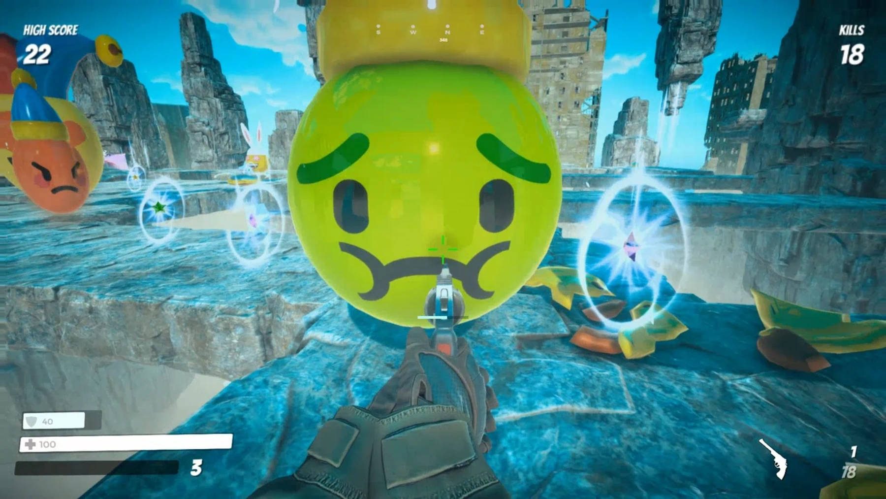 《表情包战场:夏日假期 Emoji Battlefield – Sky Massacre》Switch版_2