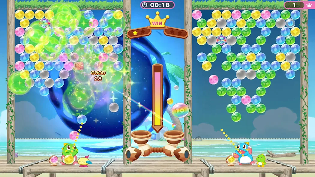 《益智泡泡龙:一起泡泡战 .Puzzle Bobble Everybubble》Switch版+1.0.2s补丁_1