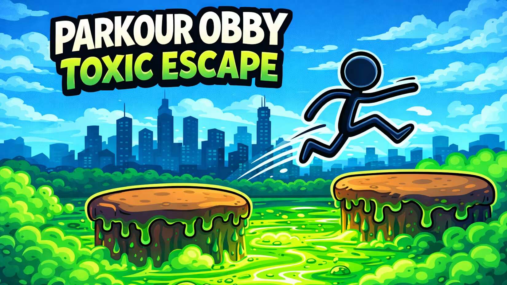 《跑酷逃脱 Parkour Obby: Toxic Escape》Switch版_0