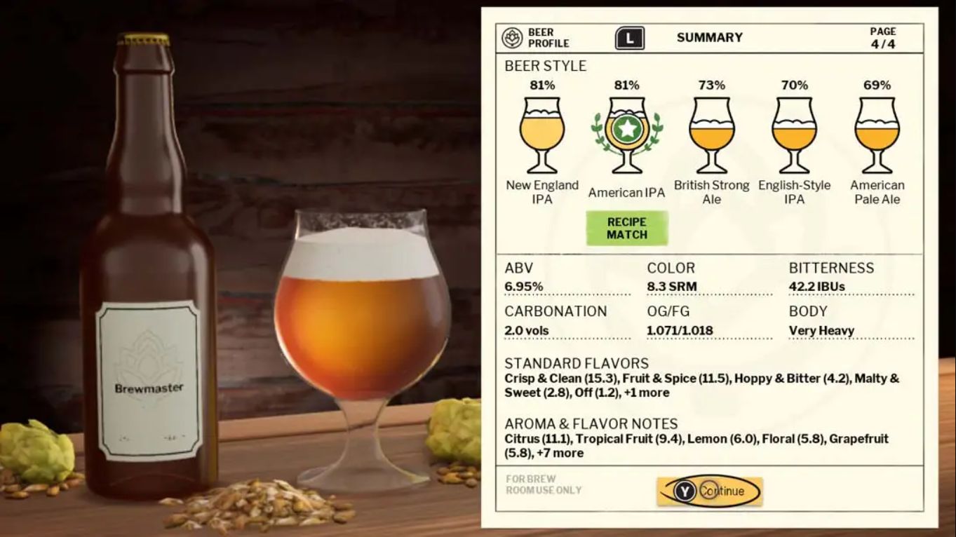 【美版】酿造大师:啤酒酿造大师 .Brewmaster: Beer Brewing Simulator 中文 0.3.14.0_2
