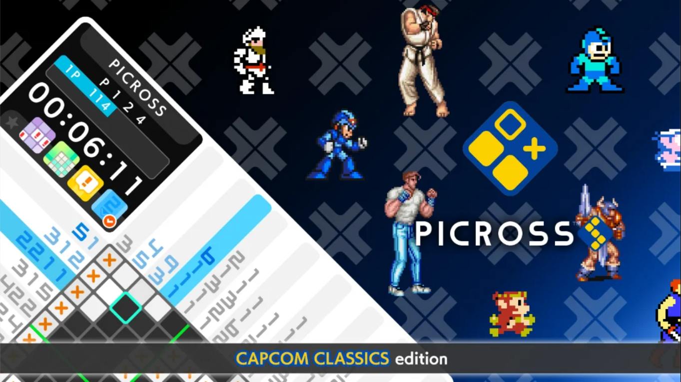 【美版】绘图方块S CAPCOM经典特别版 .PICROSS S CAPCOM CLASSICS edition 中文 1.0.3_0