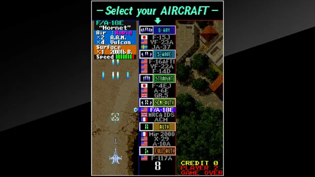 switch游戏《街机档案:战士 & 攻击者 Arcade Archives Fighter and Attacker》英文版nsp下载【含1.0.1补丁+金手指】_2